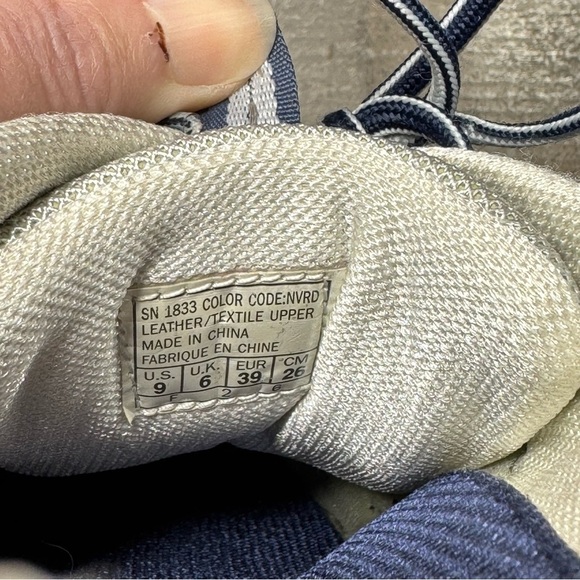 Skechers Blue and Gray Sneakers with Mesh Upper and Rugged Outsole - Picture 9 of 9